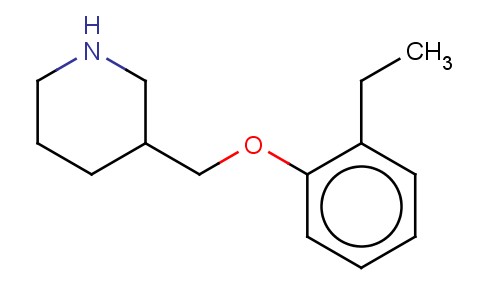 3-[(2-ETHYLPHENOXY)METHYL]PIPERIDINE